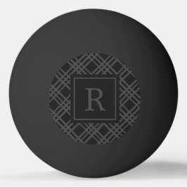 Modern Monogram Pingpongballen