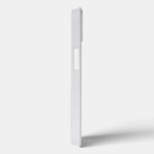 Modern Monogram Professional Plain Silver Grey Case-Mate iPhone Case (Achterkant / Rechts)