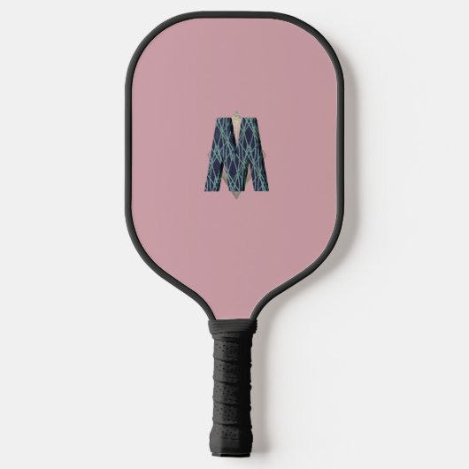 Modern Monogram | Schoon Minimalist Pickleball Paddle (Achterkant)