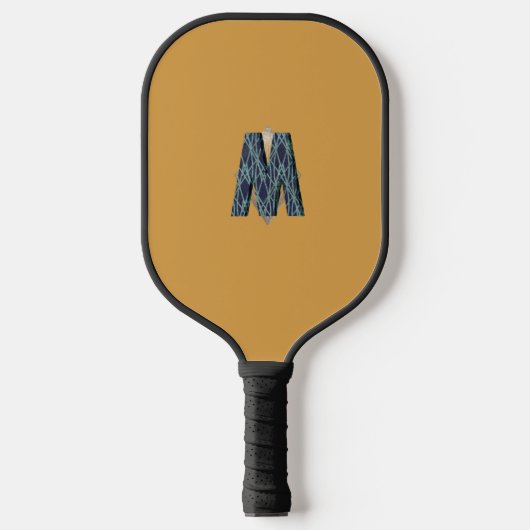 Modern Monogram | Schoon Minimalist Pickleball Paddle (Voorkant)