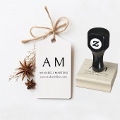 Modern, Monogram, stempel