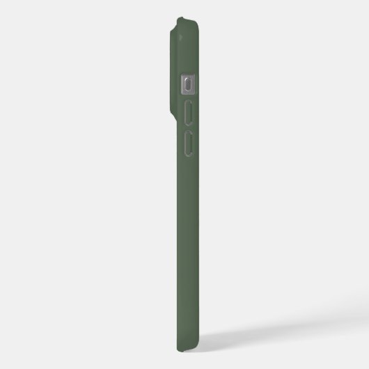 Modern Monogram Stijlvol Minimalistisch Script Gro iPhone Hoesje (Linkerkant)