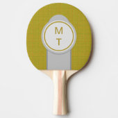 Modern Monogram Tafeltennisbatje (Voorkant)