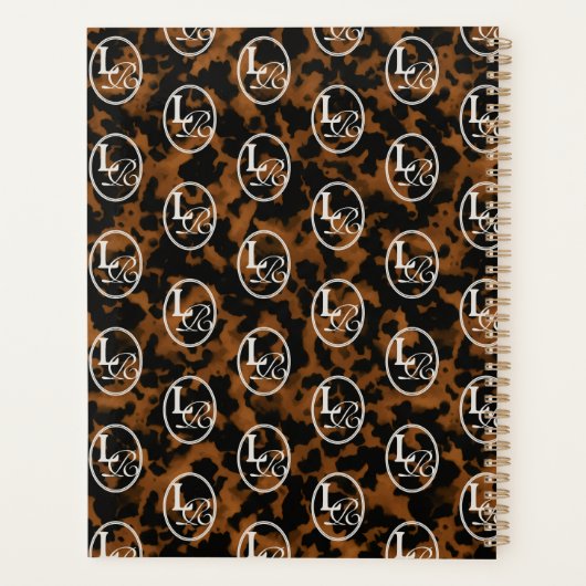 Modern Monogram Tortoise Shell Print (Dos)