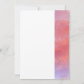 Modern Monogram Weddenschap Kaart (Achterkant)