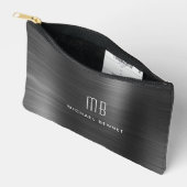 Modern Monogram zwart Etui (Open)