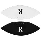 Modern Monogram zwart-wit American Football (Panelen)