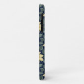 Modern Monogrammed Add Jouw naam Navy Floral Case-Mate iPhone Case (Achterkant/links)