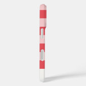 Modern Monogrammed Checkerboard Case-Mate iPhone Case (Achterkant / Rechts)