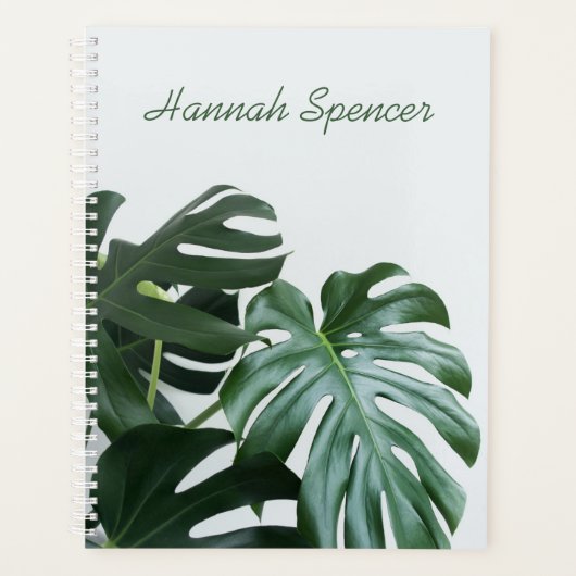 Modern Monstera Planner (Voorkant)