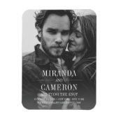 Modern Mood | De foto bewaart de Datum Magneet (Verticaal)