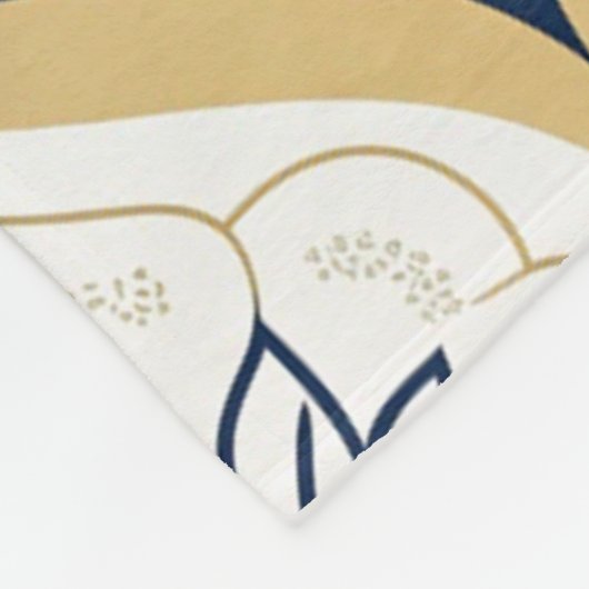 Modern Moroccan Geometric Seamless Pattern Fleece Deken (Hoek)