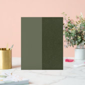 Modern Moss Green Panel Acryl Sign – Aanpassen Bord (Huwelijk)