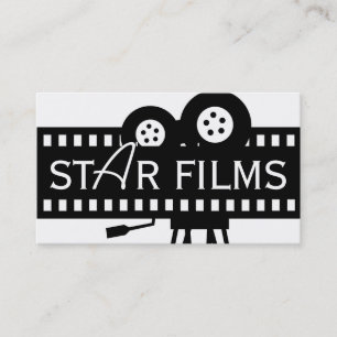 Modern Movie Director Film Producer Visitekaartje