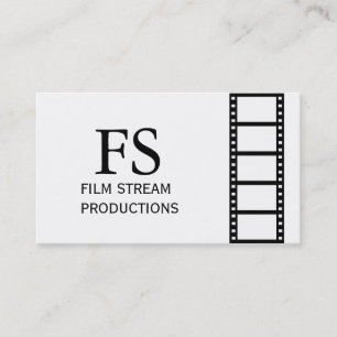 Modern Movie Director Film Producer Visitekaartje