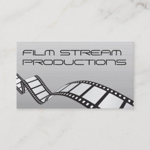 Modern Movie Director Film Producer Visitekaartje