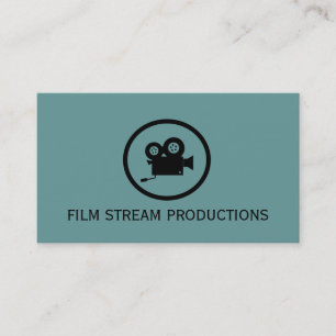Modern Movie Director Film Producer Visitekaartje