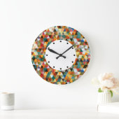 Modern mozaïekontwerp grote klok (Huis)