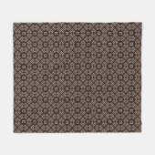 Modern Mudcloth Tribal Fleece Blanket Deken (Voorkant (Horizontaal))