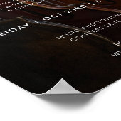 Modern Music Concert Photo Template Poster (Hoek)