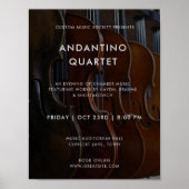 Modern Music Concert Photo Template Poster (Voorkant)