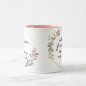 Modern My Mom is walking Miracle Coffee Mug (Centre)