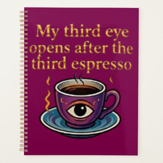 Modern Mystic Coffee Art My third eye collection (Devant)
