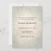 Modern Mystic Tarot Fortune Fun Bachelorette Party Kaart (Achterkant)