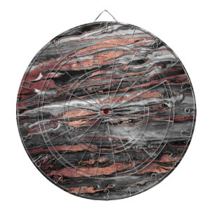 Modern nam gouden samenvatting marbleized verf toe dartbord