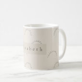 Modern Name Mug  (Devant droit)