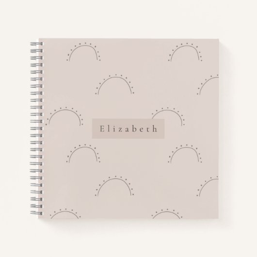 Modern Name Notitieboek (Voorkant)