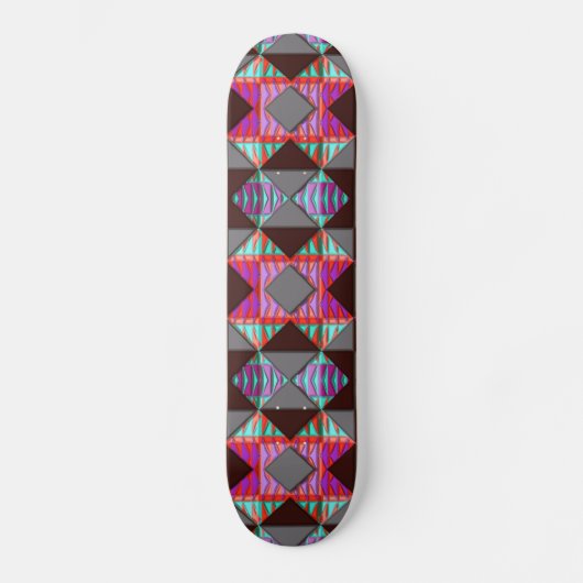 Modern Native American 17 Skateboard (Voorkant)