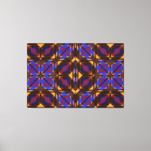 Modern Native American 24 Wrapped Canvas (Voorkant)