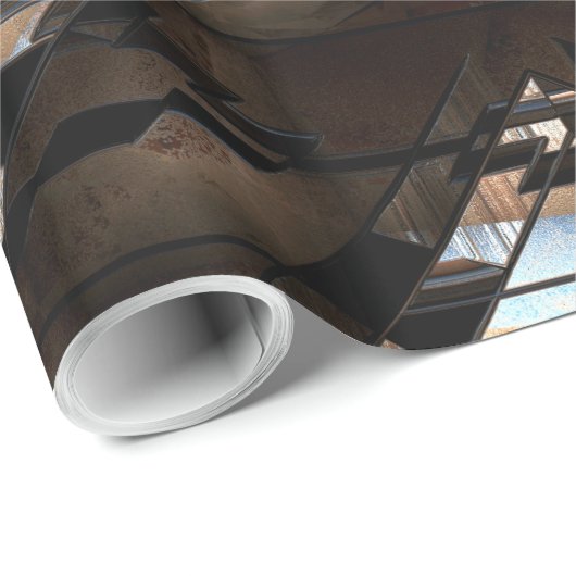 Modern Native American 35 Cadeaupapier (Rol Hoek)