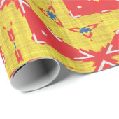 Modern Native American 8 Wrapping Paper Cadeaupapier (Rol Hoek)