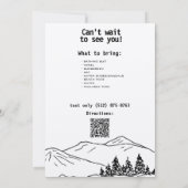 Modern Natuur zomerbos Kaart (Achterkant)