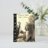 Modern  natuurlijk Foto Afstuderen (Staand voorkant)