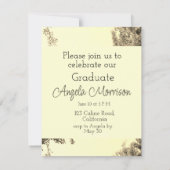 Modern  natuurlijk Foto Afstuderen (Achterkant)