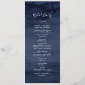 Modern Nautical | Programma Floral Wedding (Achterkant)