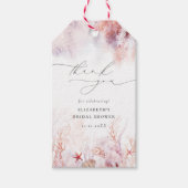 Modern Nautical Vrijgezellenfeest Hartelijk dank Cadeaulabel (Voorkant)