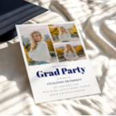 Modern Navy 2026 Graduation Invitation