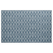 Modern Navy Blue Geometric Pattern Stof (Fat Quarter)