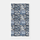 Modern Navy Blue Servet (Voorkant)