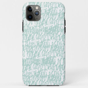 Modern Nebula Scribble-patroon iPhone 11 Pro Max Hoesje