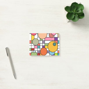 Modern net uit de middeleeuwen post-it® notes