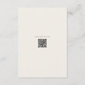 Modern Neutral Cat Grooming Business Insert |  Bedankkaart (Achterkant)