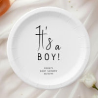 Modern Neutral Het is een Baby shower voor jongens