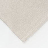 Modern Neutral Home Decor Throw Fleece Deken (Hoek)