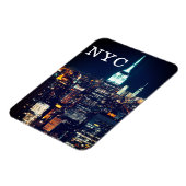Modern New York City Skyline Magneet (Linkerzijde)