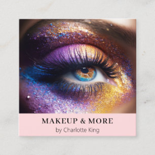 Modern, nieuwe foto vierkante visitekaartje